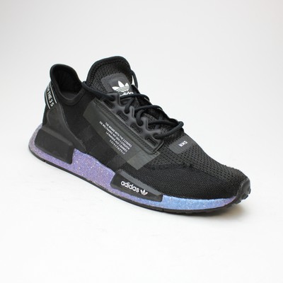 Adidas NMD Boost R1 V2 Black Speckled Core Black Supplier Colour Cloud White GX5164 - Sepout