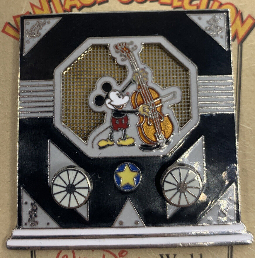 Walt Disney World Pin Mickey Mouse Vintage Collection Radio October