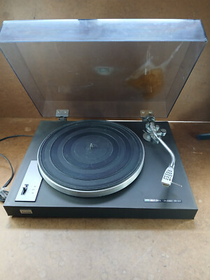 Sansui SR-222 Belt Drive Turntable Record Player. Shure M70EJ Head, Works. READ