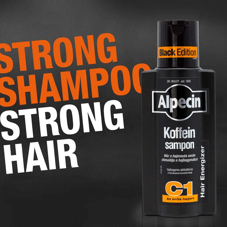 Champú con cafeína Alpecin C1 - Prevenir la caída del cabello, aumentar el crecimiento del cabello 10 x 250 ml Foto 4 de 4