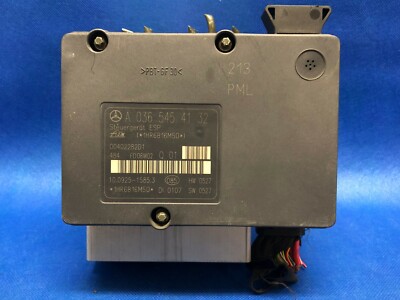 06 07 MERCEDES C CLK SLK ESP ABS ANTI-LOCK BRAKE CONTROL MODULE 