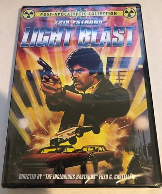 Light Blast/*Ultra Rare*/OOP/Code Red/Action/Exploitation/Crime/Erik Estrada NEW