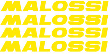 Kit 4 pz. ADESIVI MALOSSI GIALLO  LUCIDO 30x3Cm