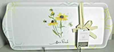 The Farmhouse Rachel Ashwell Be Kind Bees Small Serving Trays Set Of 2 New