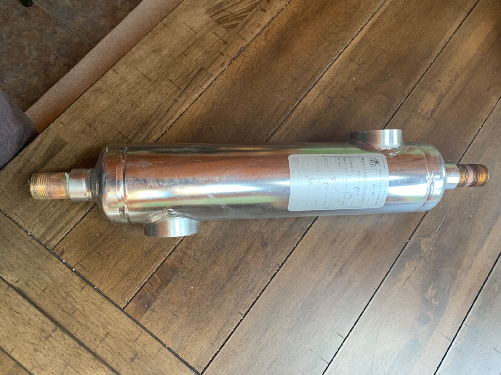 AIC Alliance B-130 Shell and Tube Heat Exchanger - 130,000 BTU | eBay