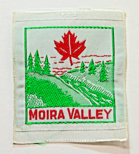 Cash’s Moira Valley Boy Scout Uniform District ribbon Badge Canadian ONM2AN2 - 第 1/6 張圖片