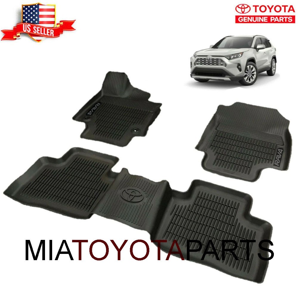 OEM Genuine Toyota Rav4 Floor Mats All Weather Liners PT908-42215