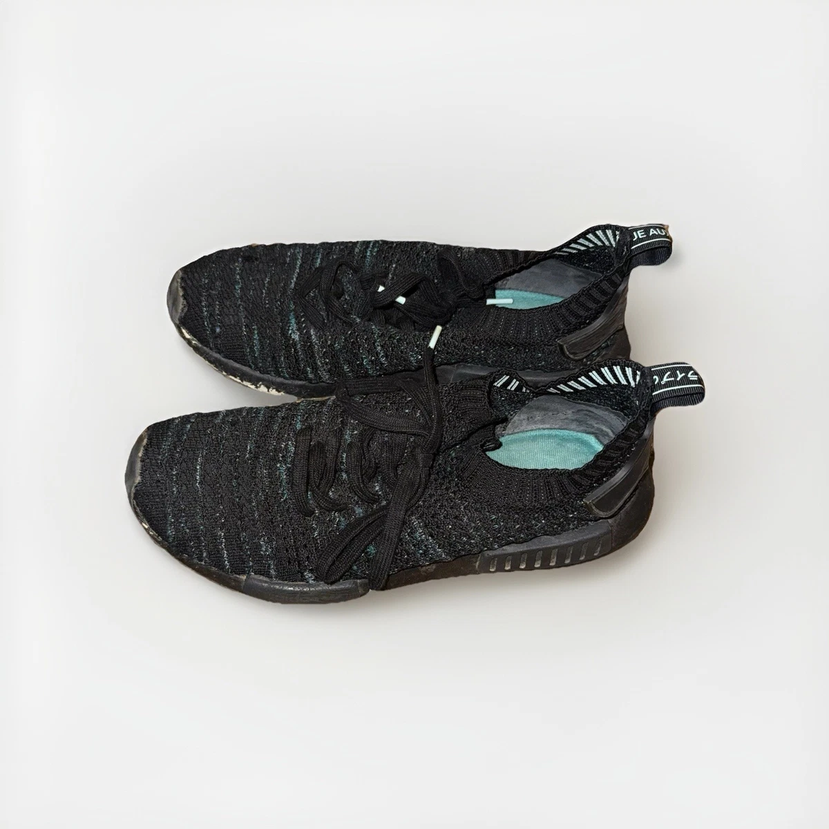 Parley x adidas NMD_R1 STLT Primeknit Core Black for Sale | Authenticity  Guaranteed | eBay