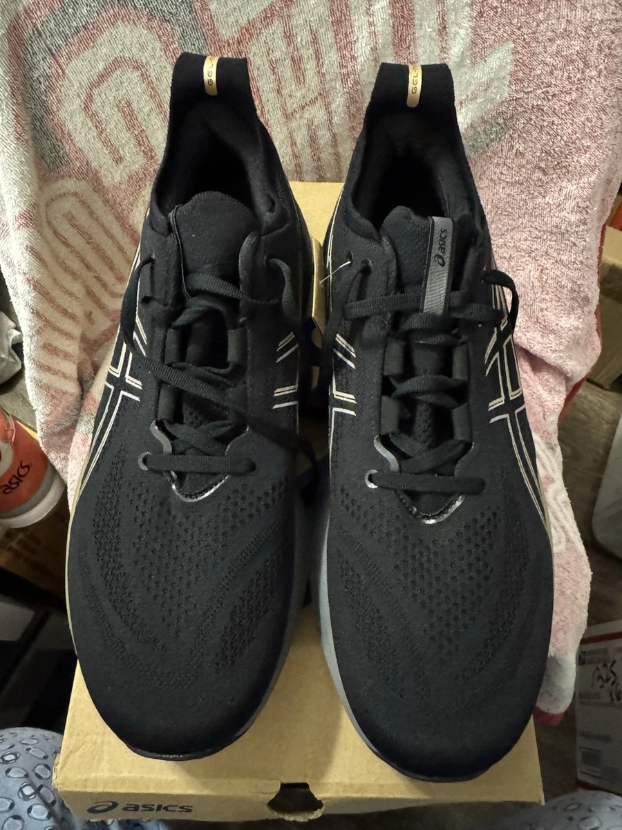 ASICS Gel Nimbus 26 Platinum Black Champagne for Sale