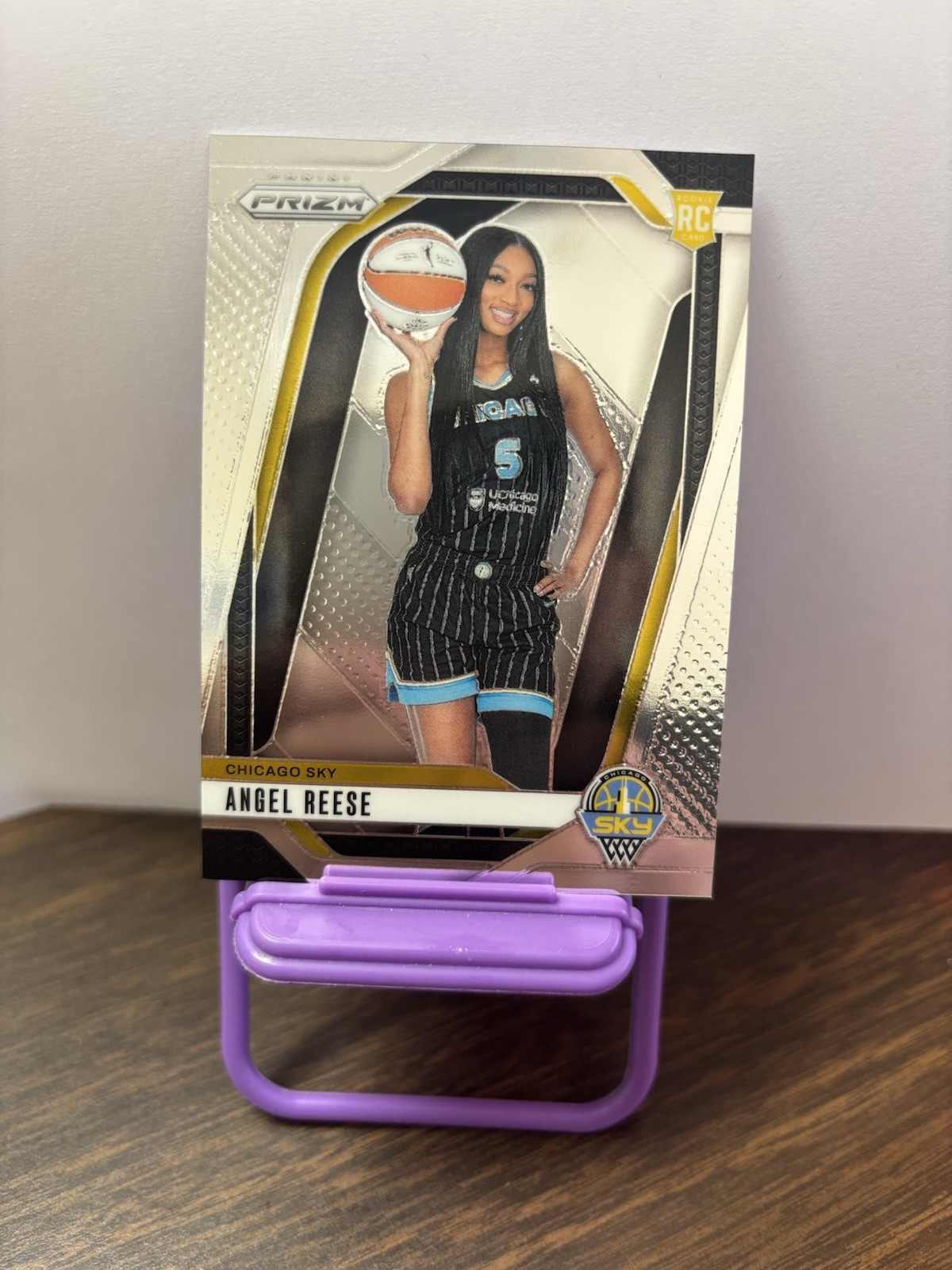 Angel Reese 2024 Panini Prizm WNBA RC Rookie Base #147 CHICAGO SKY 8