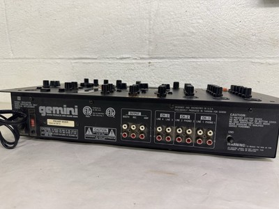 Gemini KM-707 Preamp Mic DJ Mixer Multi Function Digital Processor