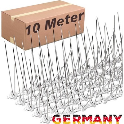10m Edelstahl Taubenspikes Taubenabwehr Birds Spikes Vogelabwehr Vogelschreck