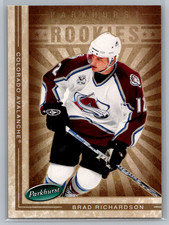 Upper Deck Parkhurst 2005-06 Brad Richardson Rookie RC Card# 621