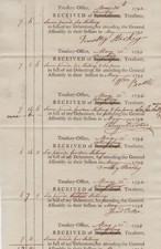 1794, FULL Sheet, Rev. War pay certificates, SPY Noah Phelps signed