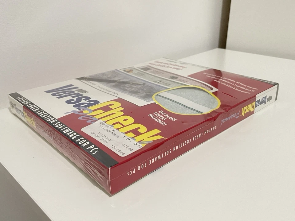 Mips VersaCheck Personal Custom Check Creation Software 3.5" Floppy w/150 Blank - Image 3 of 3