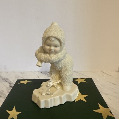Snowbabies Batter Up Baseball Starlight Games 1999 w/Box Dept 56 #69047 MINT
