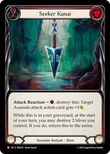 Seeker Kunai (Red) - PEN142 - Compendium of Rathe - NM - Normal