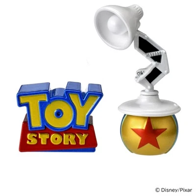 Takara Tomy Figure Toy Story 5 Diecast Pixar Lamp & Logo Color Metallic Ver. - Photo 1/4