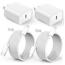 iPhone Charger Fast Charging,iPhone Fast Charger 2Pack Type C Fast Charger 6FT