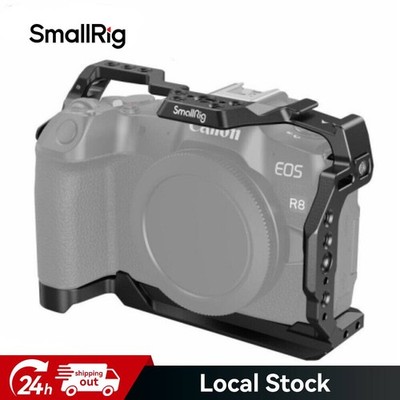 SMALLRIG Cage für Canon R8, Kamerakäfig mit 1/4''-20 Gewindelöchern 3/8''-16
