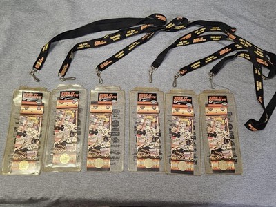Vintage Pittsburgh Pirates Kiss It Goodbye Three Rivers Lanyard Tickets Set of 6