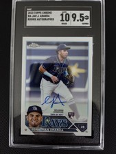 2023 Topps Chrome Jonathan Aranda #RA-JAR Auto SGC 9.5