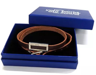 Yuma Uchida Lederarmband Your World Our World Music Concert Ltd. Größenanpassung