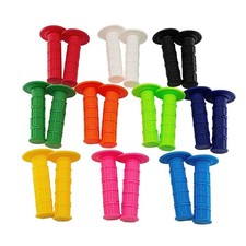Handlebar Grips Compatible With 7/8in Motorcycles Rubber Pair