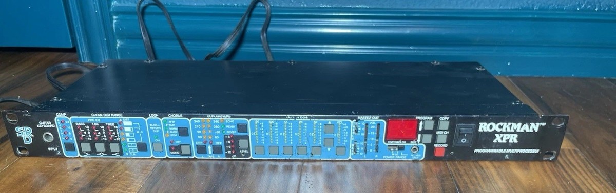 1990 Rockman XPR Rack Mount Programmable Multiprocessor Preamp | eBay