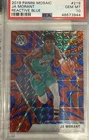 PSA 10 Ja Morant RC Rookie Card Gem Mint 2019 Panini Mosaic Reactive Blue #219