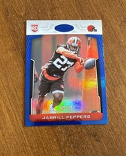 Jabrill Peppers 2017 Certified Blue Rookie #164 Michigan Browns Patriots /50 RC