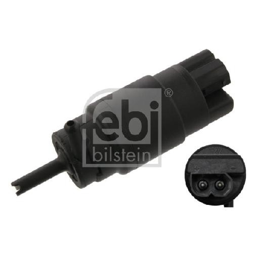 Waschwasserpumpe Scheibenreinigung FüR BMW 7-Er E32 85 Bis 94 Febi M21D24 Neu-image