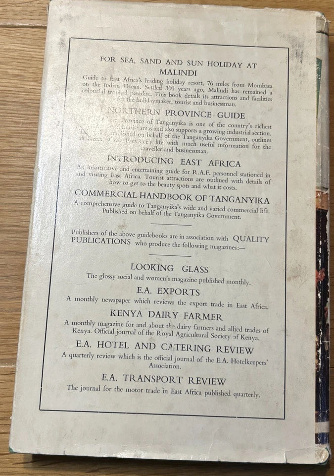 Vintage collectible book Welcome To Aden A Services Guidebook 1961 Hardcover  - Image 2 of 4