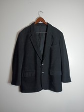 Claiborne Mens Sz 42R Blazer -Two Button Winter Weight Blazer Jacket -Flap