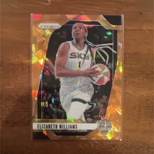 2024 Panini Prizm WNBA - Elizabeth Williams Chicago Sky Orange Ice Prizm #24