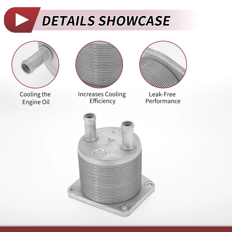 Enfriador de aceite de motor para Mitsubishi Outlander 07-20 No.2920A108 Trans Cooler 1 pieza Foto 4 de 4