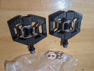 Crank Bros Double Shot Pedals Black/Black Used Once