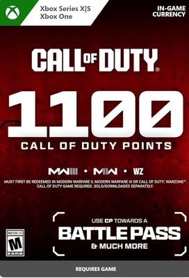 Call Of Duty  Card From Amazon It Is Digital  Version It s Not Used For Xbox.