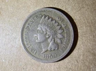 1859 P F Indian Head Penny N111