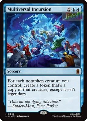 MTG MSH *FOIL* M Multiversal Incursion #68 NM