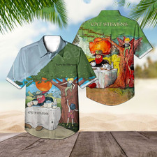 Cat Stevens Tea for the Tillerman Hawaiian 3D Shirt Unisex All Sizes DD34