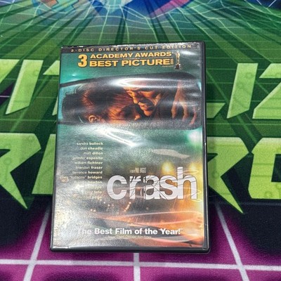 Crash Directors Cut 2-Disc DVD 2005 Drama Lionsgate Best Picture Widescreen