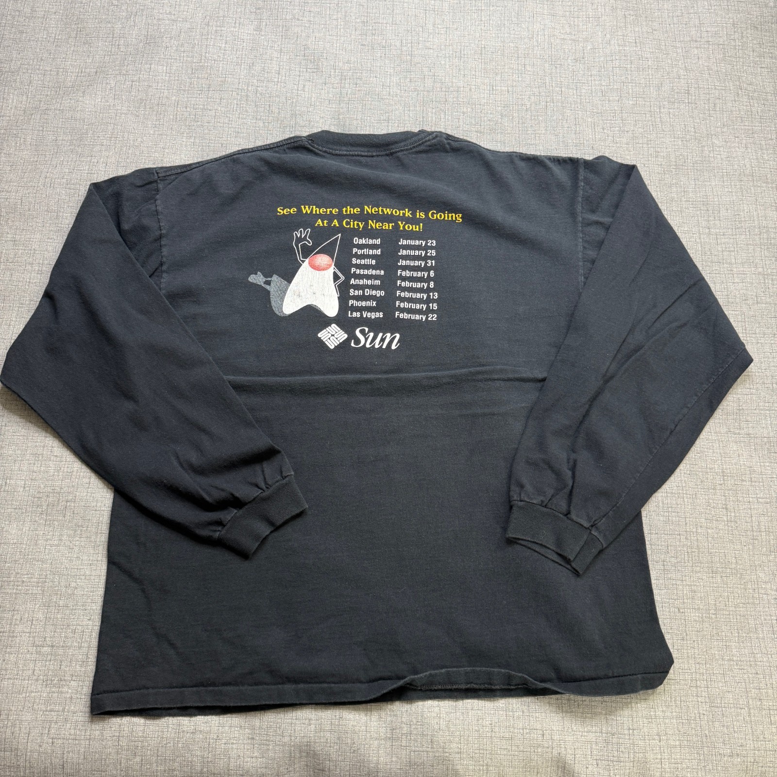 Vintage 90s Java Sun Microsystems Tech Promo Shir… - image 10