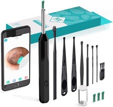 Ear Wax Cleaner Ear Camera Otoscope with Light Cleaner Removal Kit For phone
