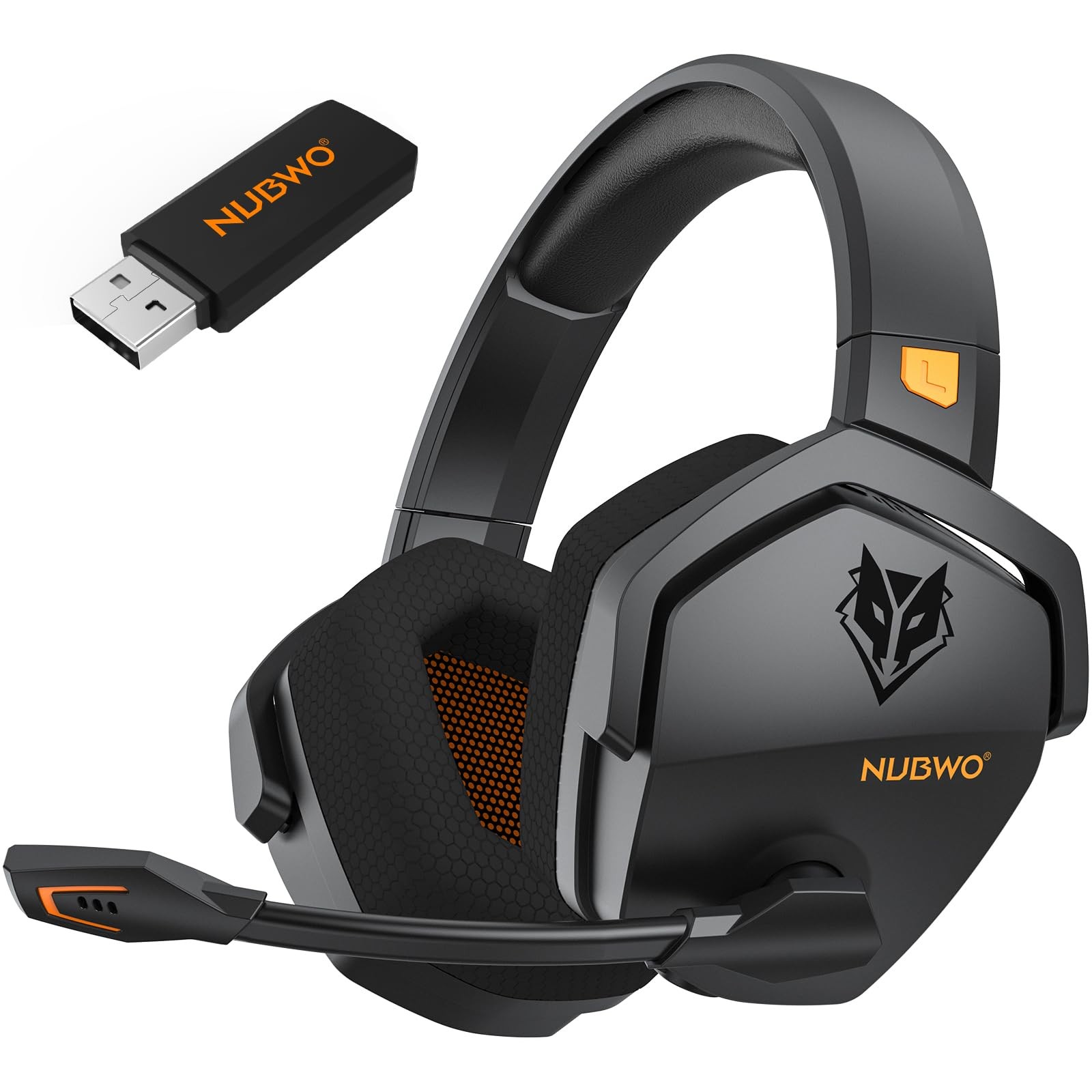 Gaming Headset with 3D Surround Sound Noise Reduction and RGB Backlit