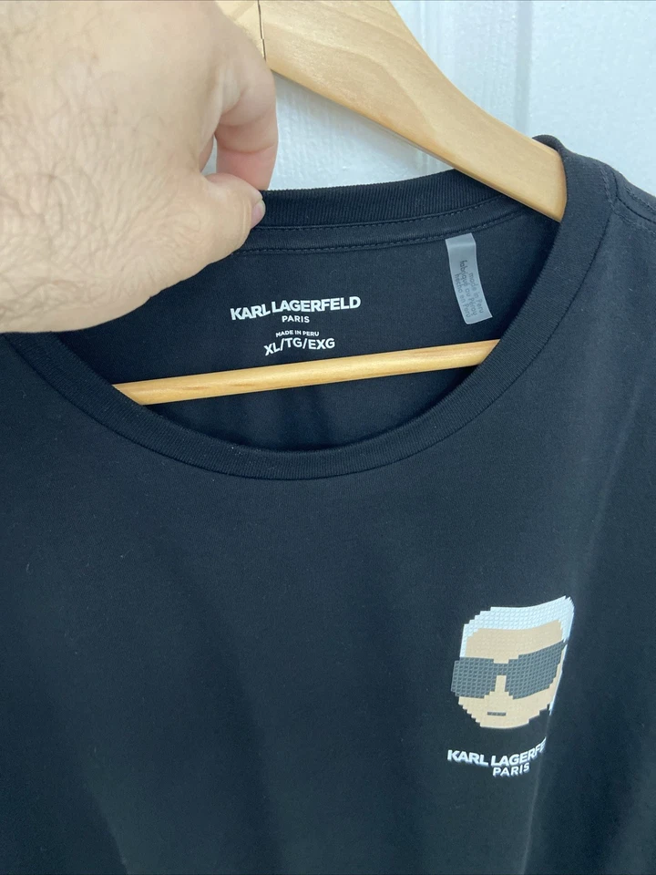 Juego de 6 camisetas Karl Lagerfeld Paris para hombre talla XL Foto 2 de 4