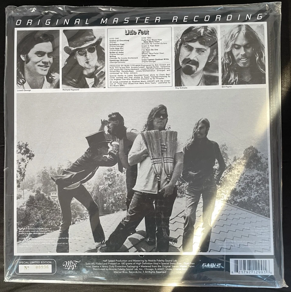 LITTLE FEAT - SAME (LITTLE FEAT) - VINYL LP - MFSL 1-299 - LIMITED/ SEALED / NEW - Bild 2 von 4