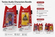 Tonies Audio Character Bundle   Set Of 2 Kid Nation  Emoji Potty Training New