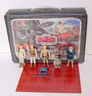 1981 KENNER STAR WARS ESB ACTION FIGURE COLLECTOR CASE w LUKE HAN & MORE WEAPONS