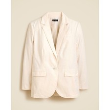 J.Crew Easy-fit blazer in textured cotton blend Size 2 NWT